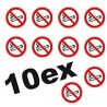 Smoking ban 03 sticker sticker adhesive