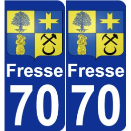 70 Fresse wappen aufkleber typenschild aufkleber stadt
