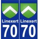 70 Linexert wappen aufkleber typenschild aufkleber stadt