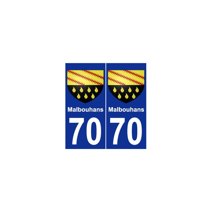 70 Malbouhans wappen aufkleber typenschild aufkleber stadt