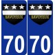 70 Savoyeux wappen aufkleber typenschild aufkleber stadt