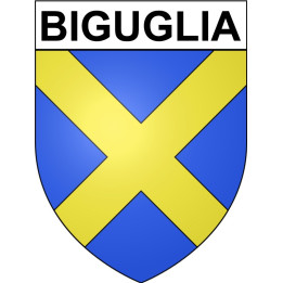 Stickers coat of arms Biguglia adhesive sticker