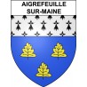 Stickers coat of arms Aigrefeuille-sur-Maine adhesive sticker