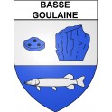 Basse-Goulaine 44 ville Stickers blason autocollant adhésif