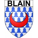 Blain Sticker wappen, gelsenkirchen, augsburg, klebender aufkleber