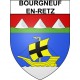 Bourgneuf-en-Retz 44 ville Stickers blason autocollant adhésif