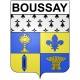 Boussay Sticker wappen, gelsenkirchen, augsburg, klebender aufkleber