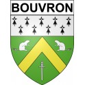 Bouvron 44 ville Stickers blason autocollant adhésif