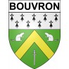 Bouvron Sticker wappen, gelsenkirchen, augsburg, klebender aufkleber
