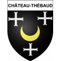 Château-Thébaud 44 ville Stickers blason autocollant adhésif