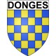 Donges 44 ville Stickers blason autocollant adhésif