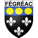 Fégréac 44 ville Stickers blason autocollant adhésif