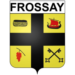 Frossay Sticker wappen, gelsenkirchen, augsburg, klebender aufkleber
