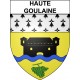 Haute-Goulaine Sticker wappen, gelsenkirchen, augsburg, klebender aufkleber