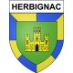 Adesivi stemma Herbignac adesivo