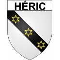 Héric 44 ville Stickers blason autocollant adhésif