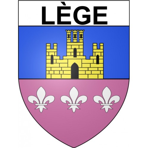 Lège 44 ville Stickers blason autocollant adhésif