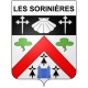 Les Sorinières 44 ville Stickers blason autocollant adhésif