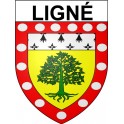 Ligné 44 ville Stickers blason autocollant adhésif