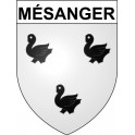 Mésanger 44 ville Stickers blason autocollant adhésif