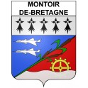 Montoir-de-Bretagne 44 ville Stickers blason autocollant adhésif