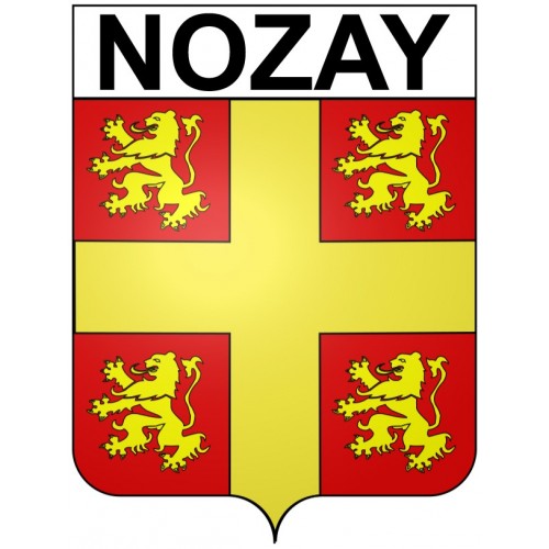 Nozay 44 ville Stickers blason autocollant adhésif
