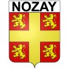 Adesivi stemma Nozay adesivo