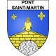 Adesivi stemma Pont-Saint-Martin adesivo