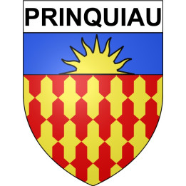Stickers coat of arms Prinquiau adhesive sticker