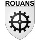 Rouans 44 ville Stickers blason autocollant adhésif