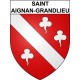 Saint-Aignan-Grandlieu Sticker wappen, gelsenkirchen, augsburg, klebender aufkleber