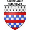 Stickers coat of arms Sainte-Anne-sur-Brivet adhesive sticker