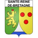 Sainte-Reine-de-Bretagne Sticker wappen, gelsenkirchen, augsburg, klebender aufkleber