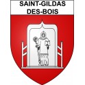 Saint-Gildas-des-Bois 44 ville Stickers blason autocollant adhésif