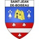 Pegatinas escudo de armas de Saint-Jean-de-Boiseau adhesivo de la etiqueta engomada
