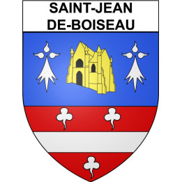 Stickers coat of arms Saint-Jean-de-Boiseau adhesive sticker