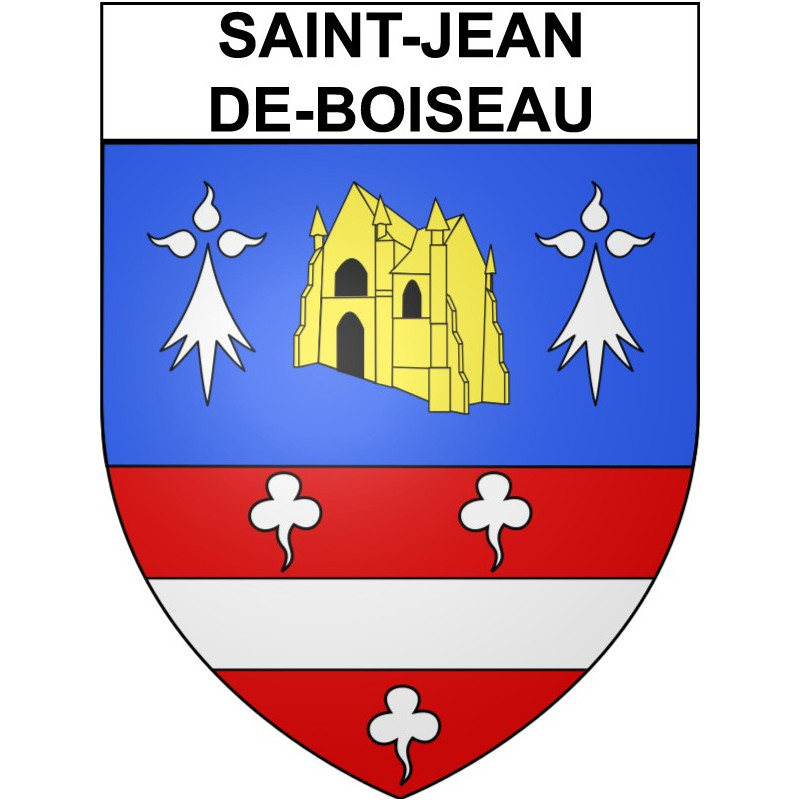 Adesivi stemma Saint-Jean-de-Boiseau adesivo