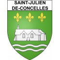 Saint-Julien-de-Concelles 44 ville Stickers blason autocollant adhésif