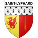 Saint-Lyphard 44 ville Stickers blason autocollant adhésif