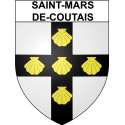 Adesivi stemma Saint-Mars-de-Coutais adesivo