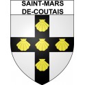 Adesivi stemma Saint-Mars-de-Coutais adesivo