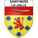 Stickers coat of arms Saint-Mars-la-Jaille adhesive sticker