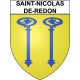 Saint-Nicolas-de-Redon 44 ville Stickers blason autocollant adhésif
