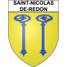 Adesivi stemma Saint-Nicolas-de-Redon adesivo