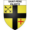 Saint-Père-en-Retz Sticker wappen, gelsenkirchen, augsburg, klebender aufkleber