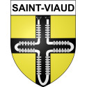 Saint-Viaud Sticker wappen, gelsenkirchen, augsburg, klebender aufkleber