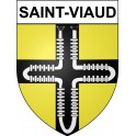 Saint-Viaud 44 ville Stickers blason autocollant adhésif