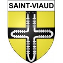 Saint-Viaud Sticker wappen, gelsenkirchen, augsburg, klebender aufkleber