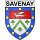 Stickers coat of arms Savenay adhesive sticker