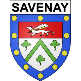 Savenay 44 ville Stickers blason autocollant adhésif